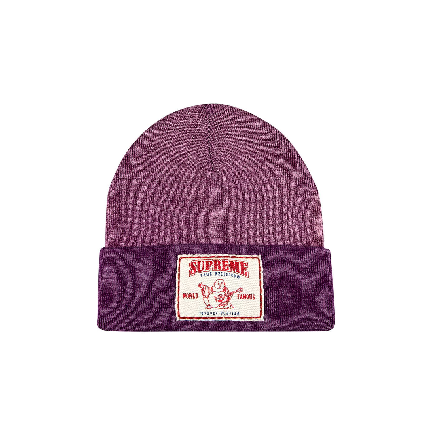 Шапка Supreme True Religion x Beanie Лилаво | FW21BN55 PURPLE, 1