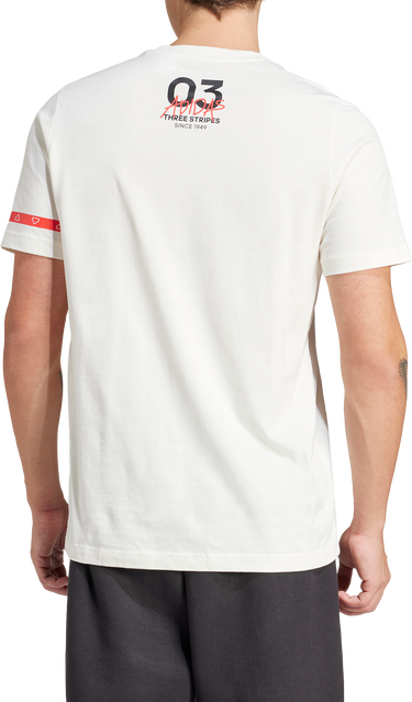 Тениска adidas Originals Brand Love Collegiate Graphic T-Shirt Бяло | is2870, 2