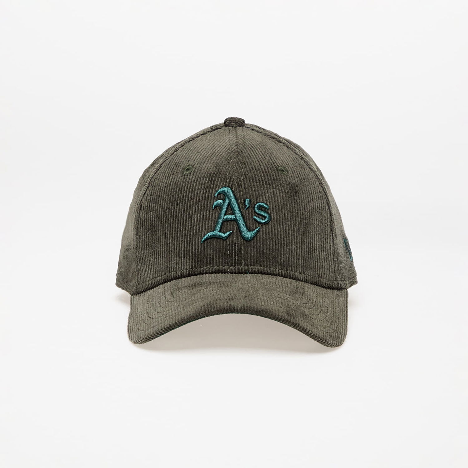 Шапка с козирка New Era Oakland Athletics MLB Cord 9FORTY Adjustable Cap Dark Green Зелено | 60580821, 0