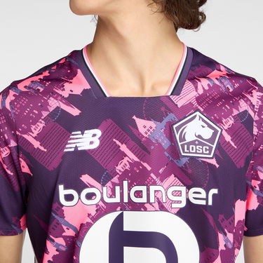 Фланелка New Balance LOSC Lille Football Jersey 2025/2026 Многоцветен | mt230457-fou, 3