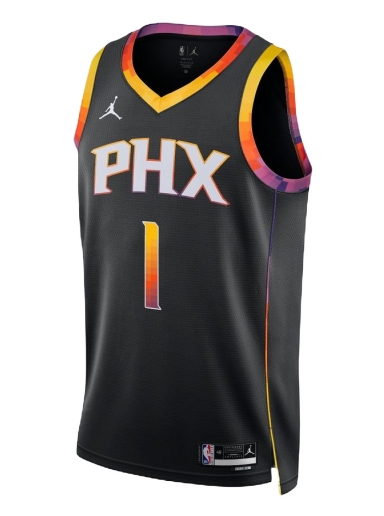 Фланелка Jordan Dri-FTI NBA Phoenix Suns Statement Edition 2022 Swingman Jersey Черно | DO9540-012