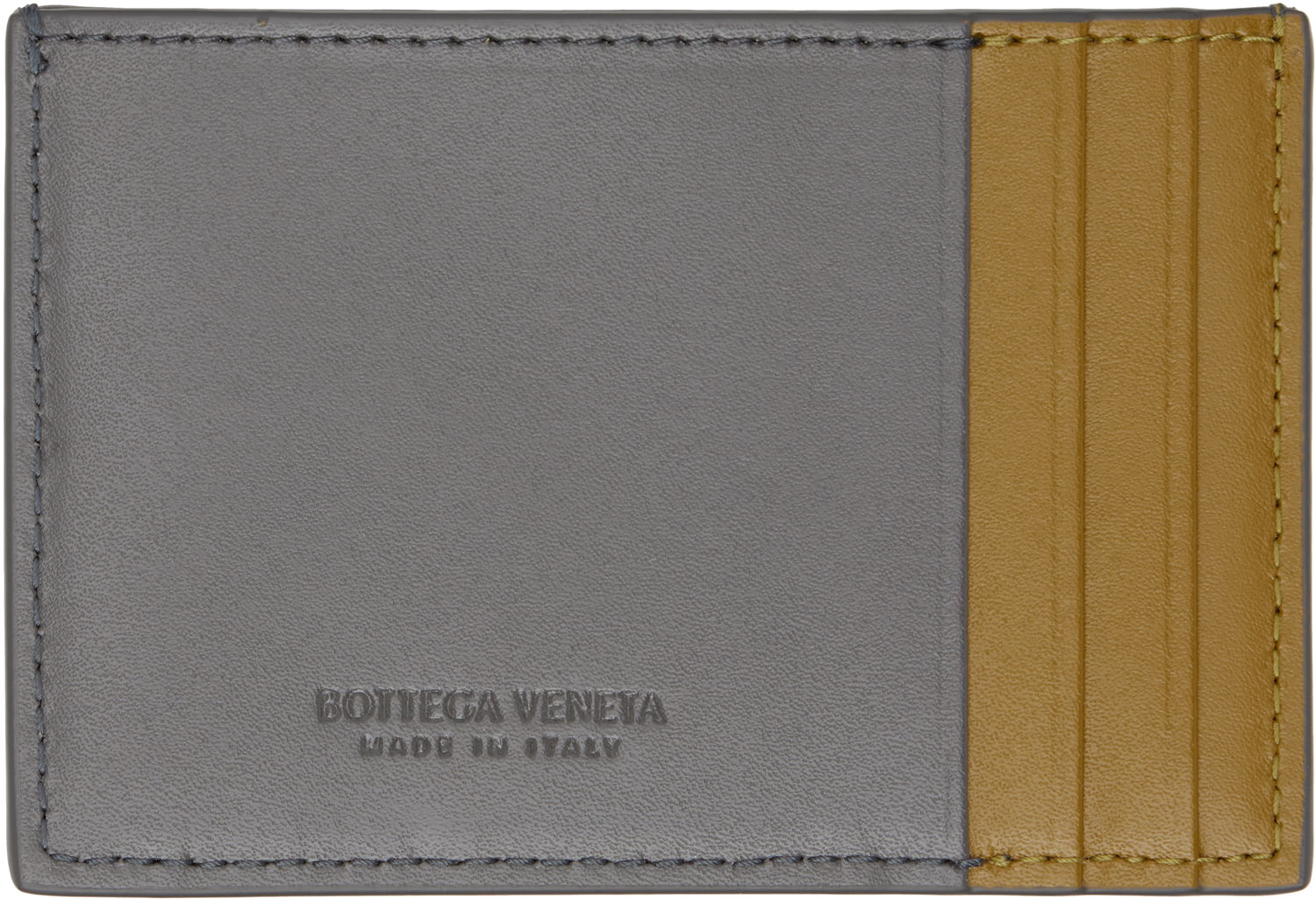 Портфейл Bottega Veneta Bottega Veneta Cassette Card Holder Сиво | 748052VBWD41343, 0