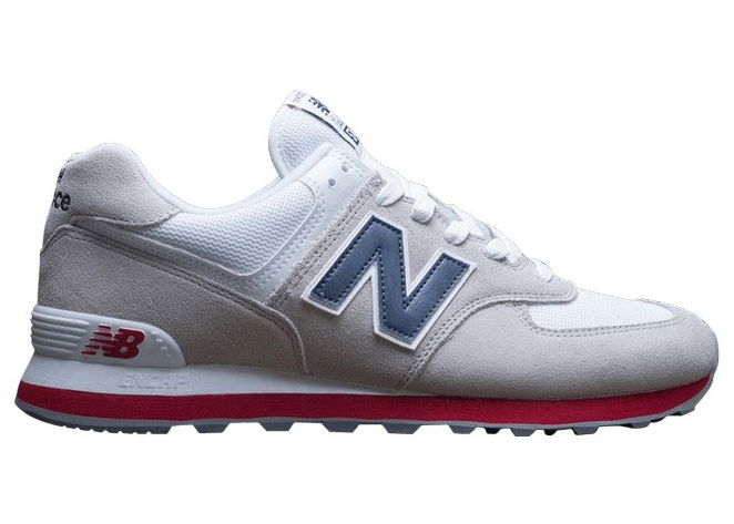 Кецове и обувки New Balance 574 Core Plus Grey Nimbus Cloud Сиво | ML574ESA, 0