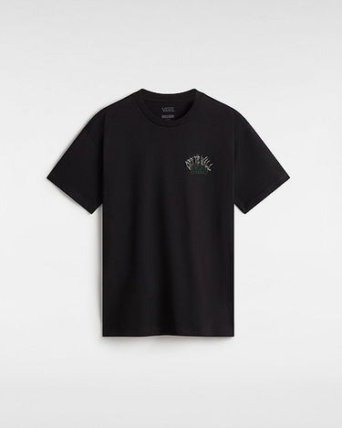 Тениска Vans Vans Metal University T-Shirt, Size L Черно | VN000MCNBLK, 0