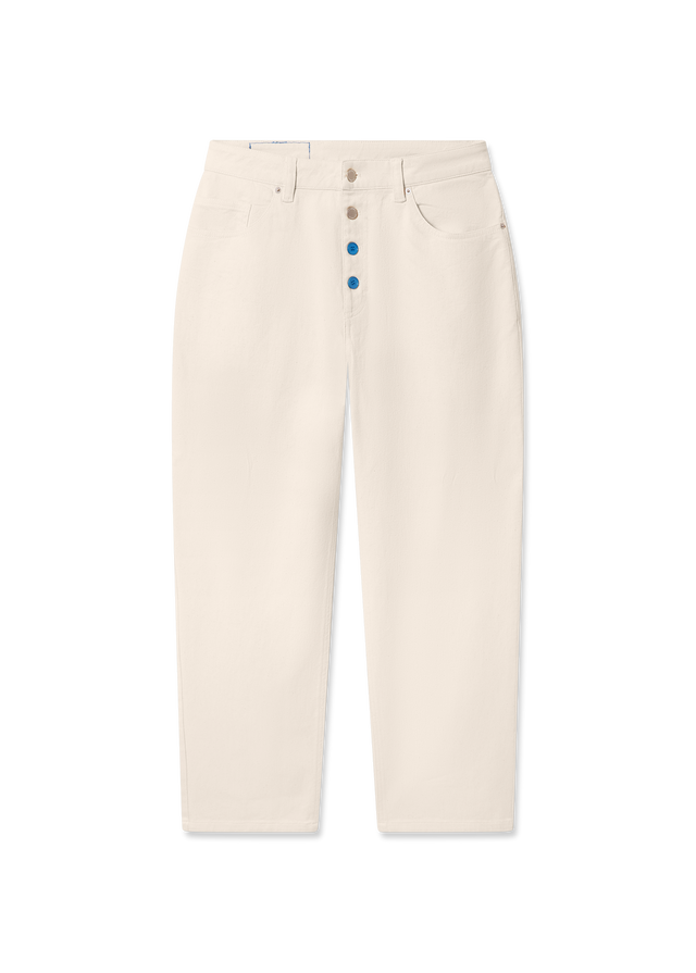Alvin Armstrong Button-Fly Straight-Leg Trousers