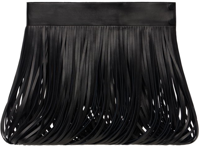 ALAÏA Fringed Leather Waist Belt