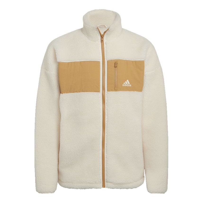Пуловер adidas Originals Adidas Fleece Winter Jacket Бежово | HI1186, 0
