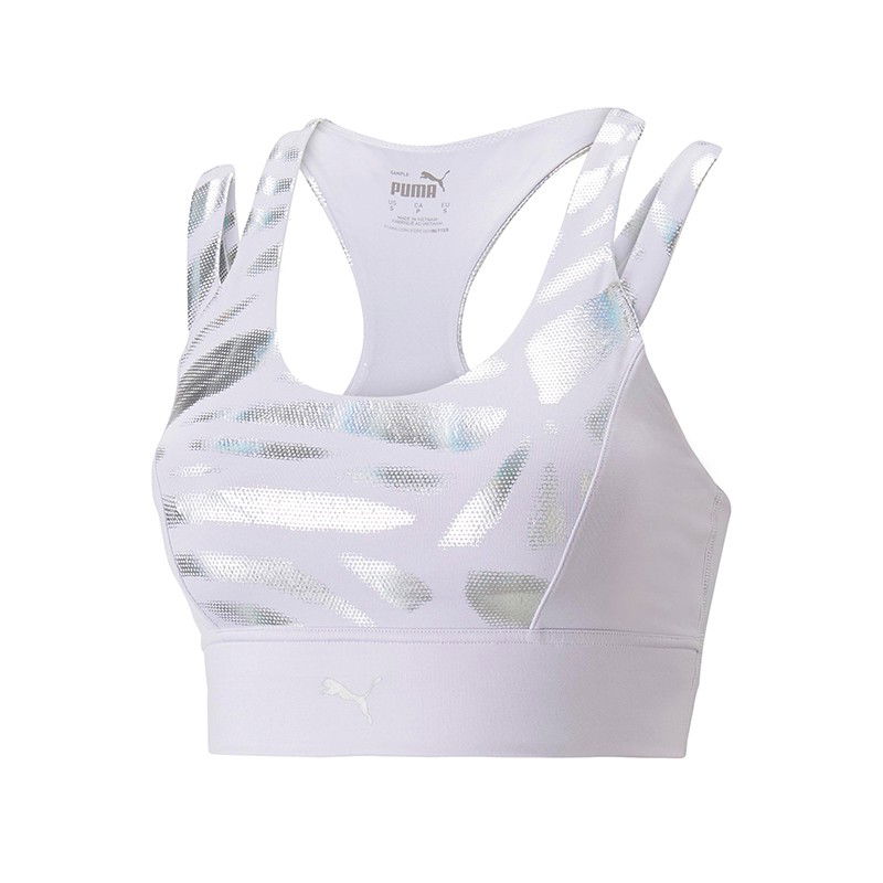 Сутиен Puma Shine Sports Bra Бяло | 523086-68, 0
