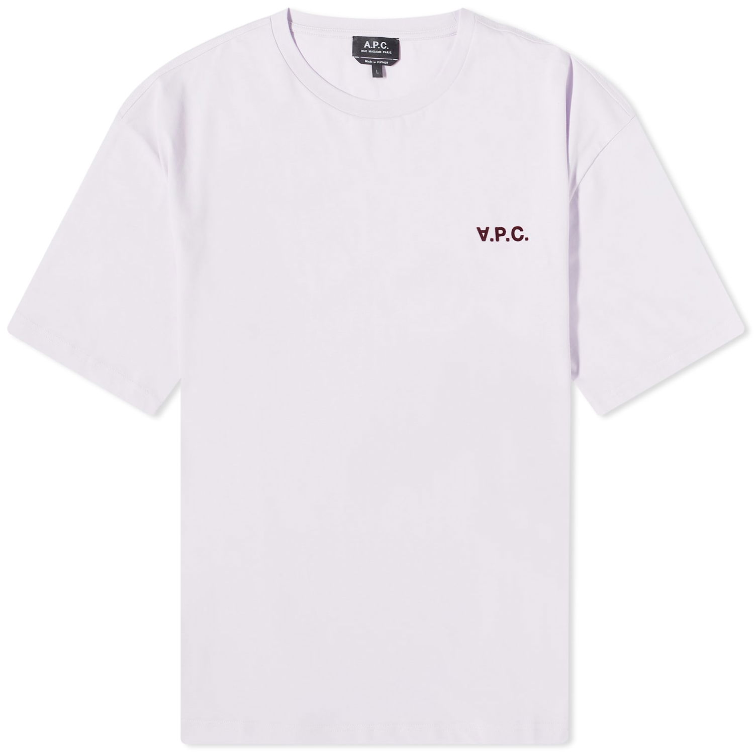 Тениска A.P.C. Joachim Small VPC Logo T-Shirt Лилаво | COFDW-H26295-HAD, 0
