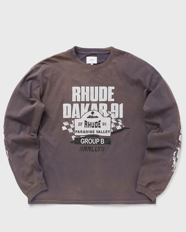 Тениска Rhude DAKAR 91 LS TEE Сиво | RHPF23TT020126751675, 0