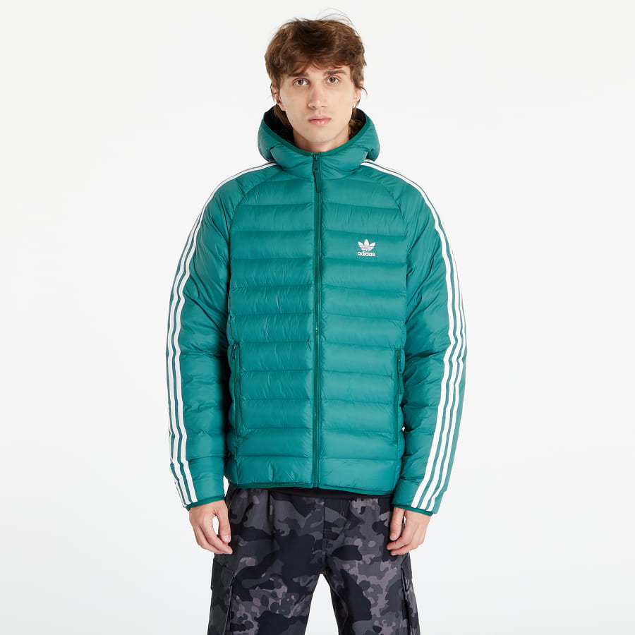 Пухо яке adidas Originals Pad Hooded Зелено | IL2569, 0