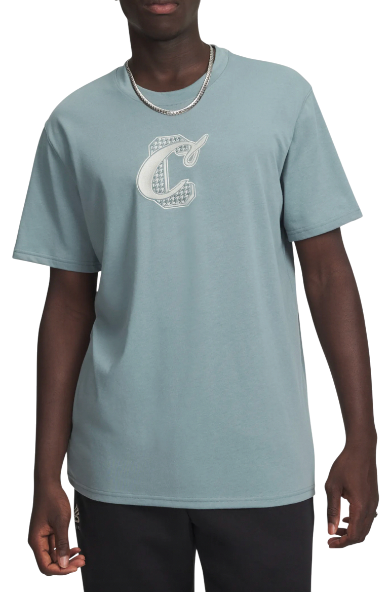 Тениска Under Armour Short-Sleeve Graphic T-Shirt Curry Verbiage 1 Тюркоазено | 6007301-323