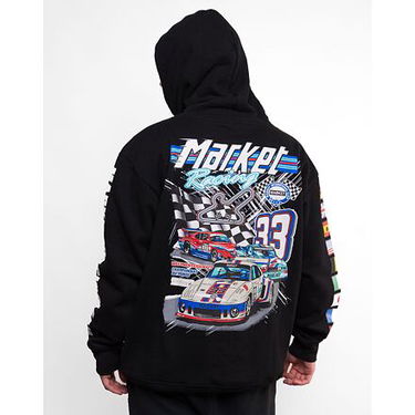 Суитчър MARKET Group 5 Hoodie Черно | 397000413-0001, 6
