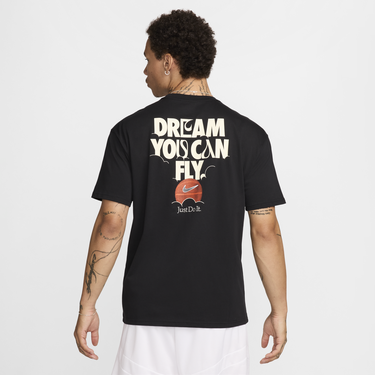 Тениска Nike Max90 Basketball Tee Черно | FZ8083-010, 4