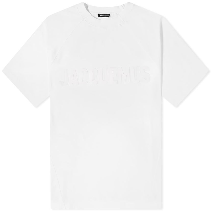 Тениска Jacquemus Typo T-Shirt Бяло | 24E245JS212-2031-100