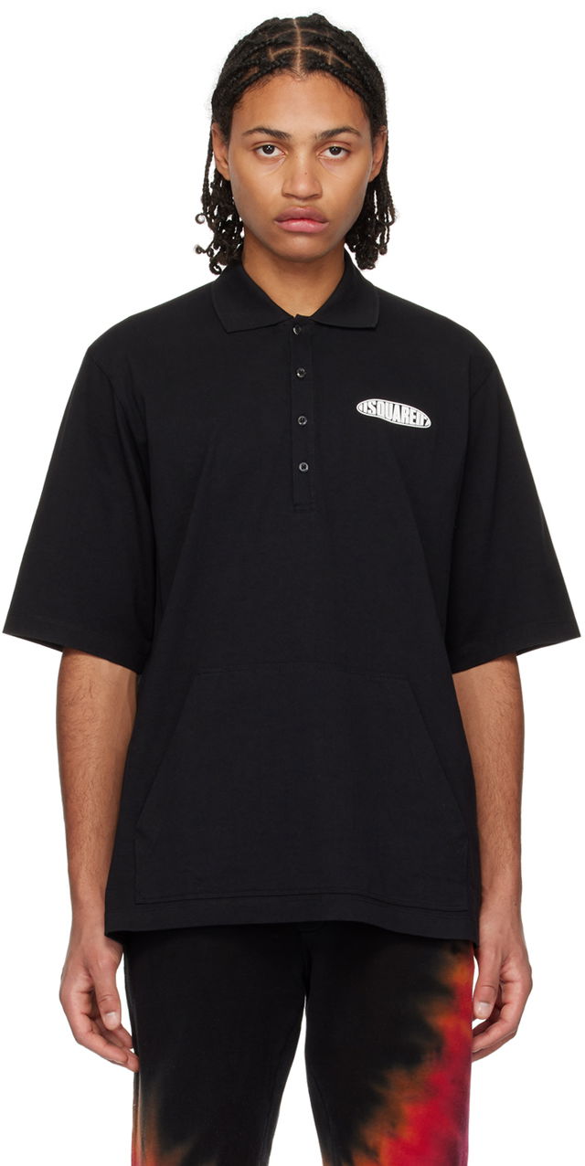 Bonded Polo with Logo Patch