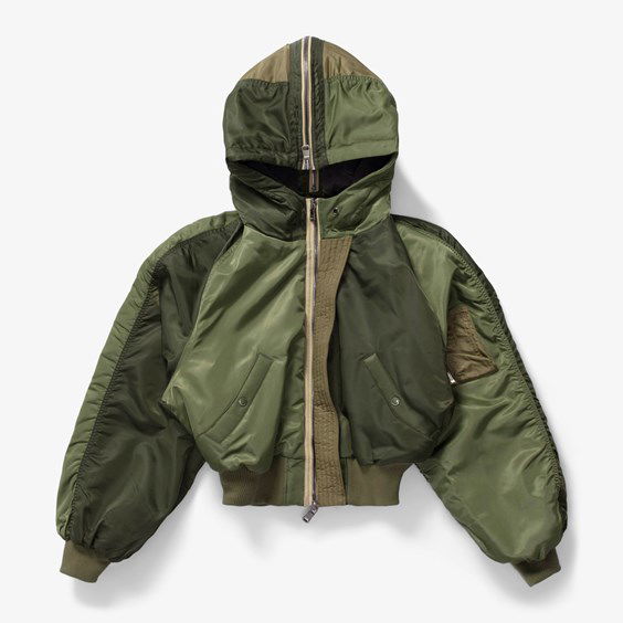 Яке бомбър Andersson Bell Kamila Colour Variation N2b Jacket Зелено | AWA487W-KHAKI, 0