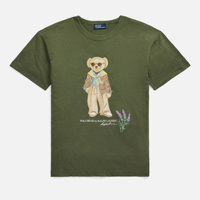 Тениска Polo by Ralph Lauren Polo Ralph Lauren Bear Cotton Зелено | 211924292001