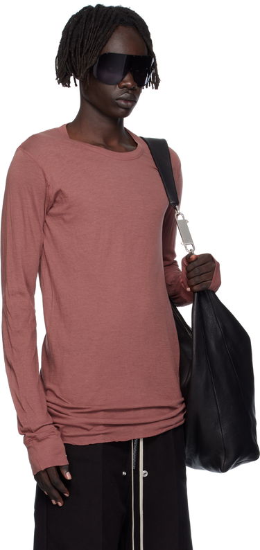 Тениска Rick Owens Rick Owens Concordians Basic Long Sleeve T-Shirt Черно | RU02E1252 UC, 4