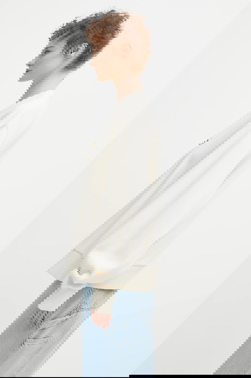 Суитчър Carhartt WIP American Script Sweatshirt Бежово | I033649.05XX, 1