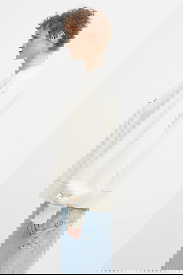 Суитчър Carhartt WIP American Script Sweatshirt Бежово | I033649.05XX, 1