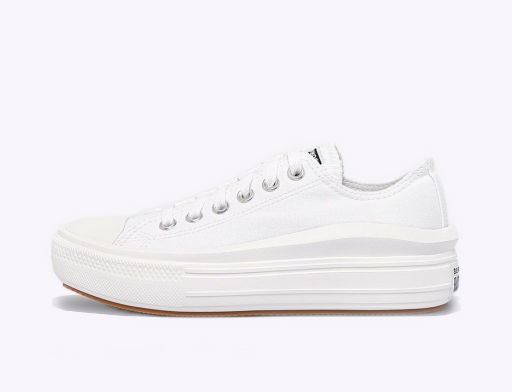 Кецове и обувки Converse Chuck Taylor All Star Move OX Бяло | 570257C