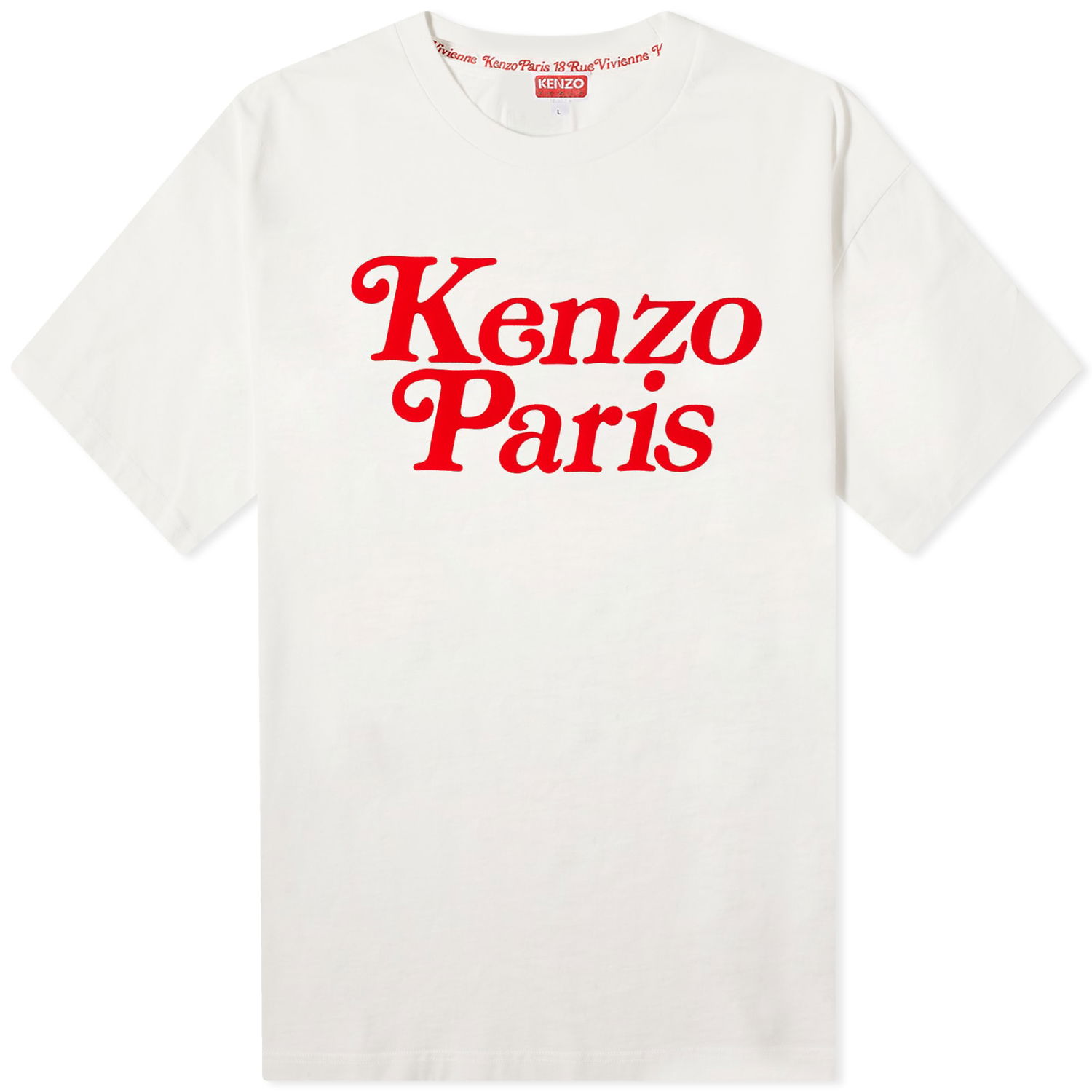 Тениска KENZO Verdy x Oversized Tee Бяло | FE55TS1914SY-02, 0