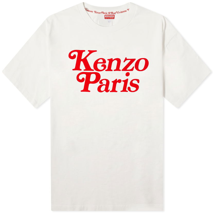 Тениска KENZO Verdy x Oversized Tee Бяло | FE55TS1914SY-02