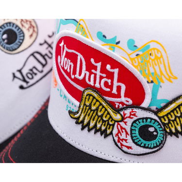 Шапка с козирка Von Dutch Von Dutch Trucker Patches Cap Червено | VD/0/CAS1/PAT/RED, 5