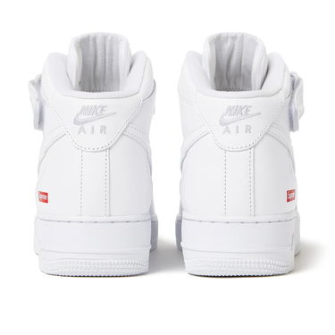 Кецове и обувки Nike Air Force 1 Mid "Supreme White" Бяло | FZ8784-100, 2