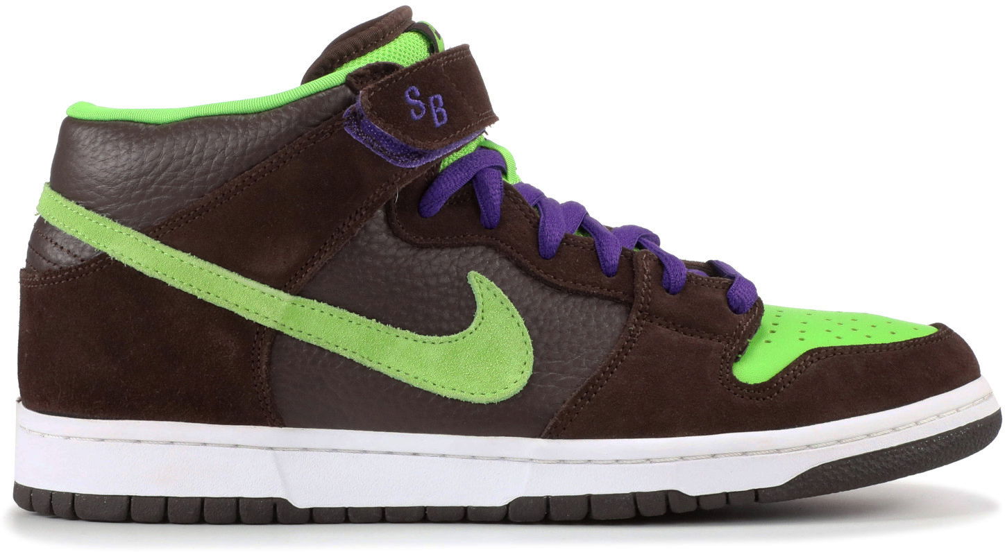 Кецове и обувки Nike SB SB Dunk Mid Donatello Черно | 314383-231, 0