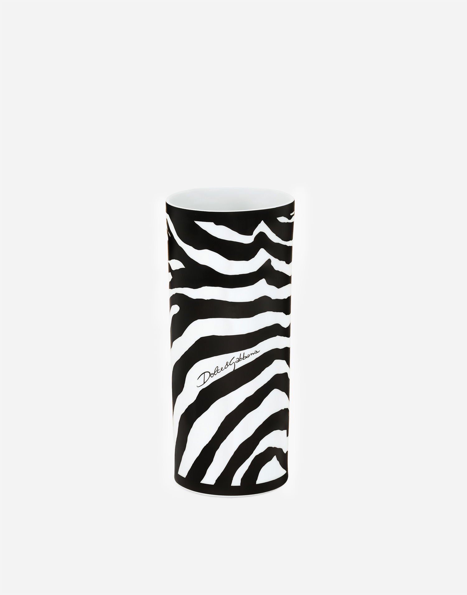 Домашен декор Dolce & Gabbana Dolce & Gabbana Cylindrical Porcelain Vase Onesize Многоцветен | TCC196TCAMXUZ003, 1