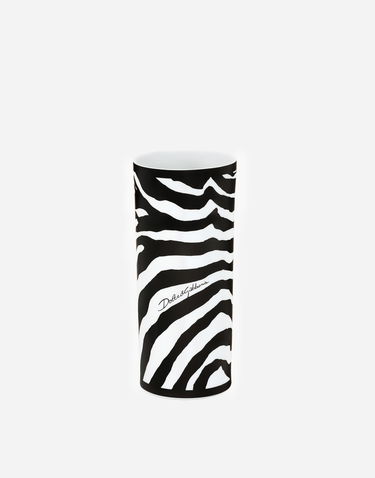 Домашен декор Dolce & Gabbana Dolce & Gabbana Cylindrical Porcelain Vase Onesize Многоцветен | TCC196TCAMXUZ003, 1