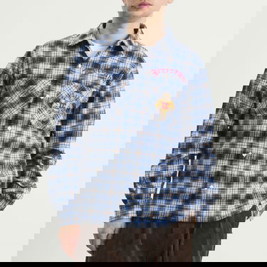 Риза BBC IceCream Mascot Check Shirt Многоцветен | IC25413-BLU, 2