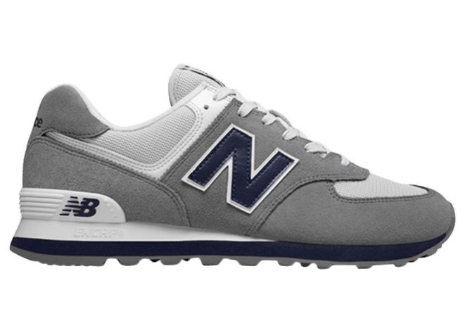 Кецове и обувки New Balance 574 Core Plus Grey Gunmetal Сиво | ML574ESD, 0