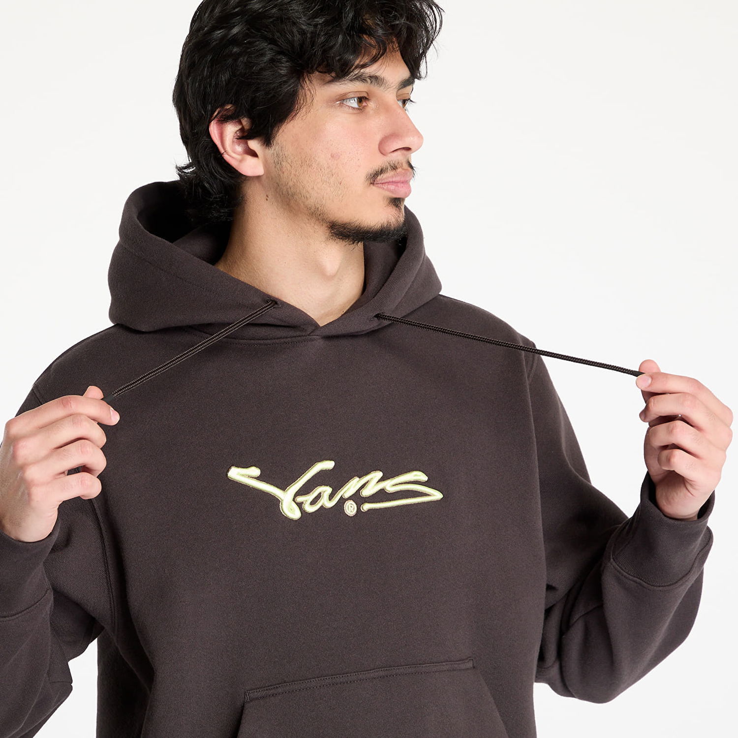 Суитчър Vans Premium Bleachers Pullover Hoodie Кафяво | VN000MEVY7U, 1