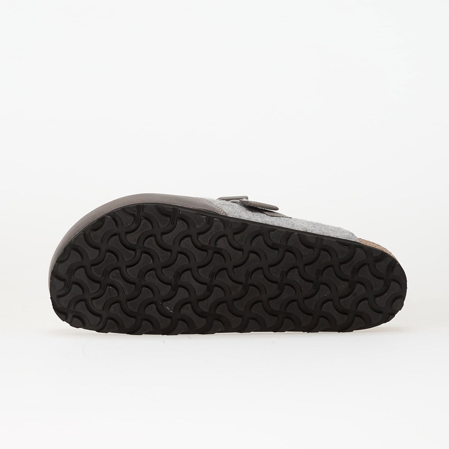 Кецове и обувки Birkenstock Boston Nova Felt Leather Textile Clog Сиво | 1030202, 1