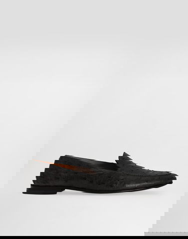Аксесоари Dolce & Gabbana Dolce & Gabbana Ostrich Leather Loafers Черно | A50716AE43680999, 0
