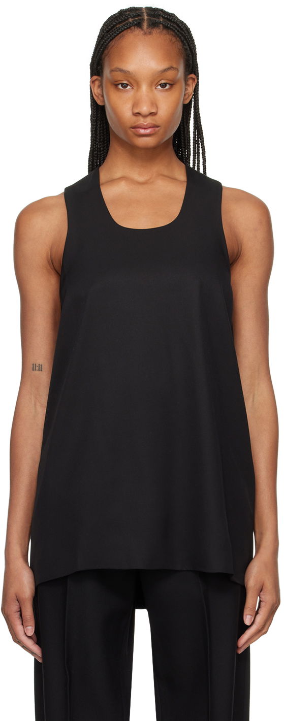 Потник Fear of God Black Double Layer Tank Top Черно | FG850-405SIW, 0
