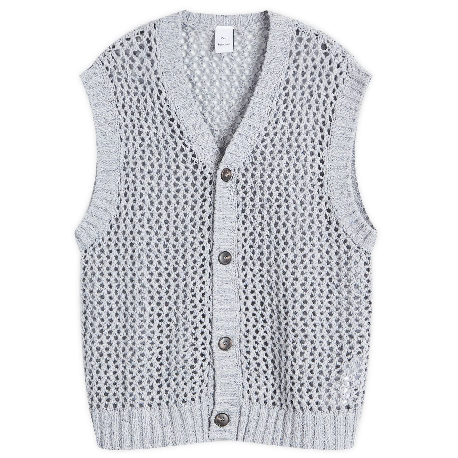 Пуловер Won Hundred Won Hundred Lionel Knit Vest Сиво | 3535-11101, 0