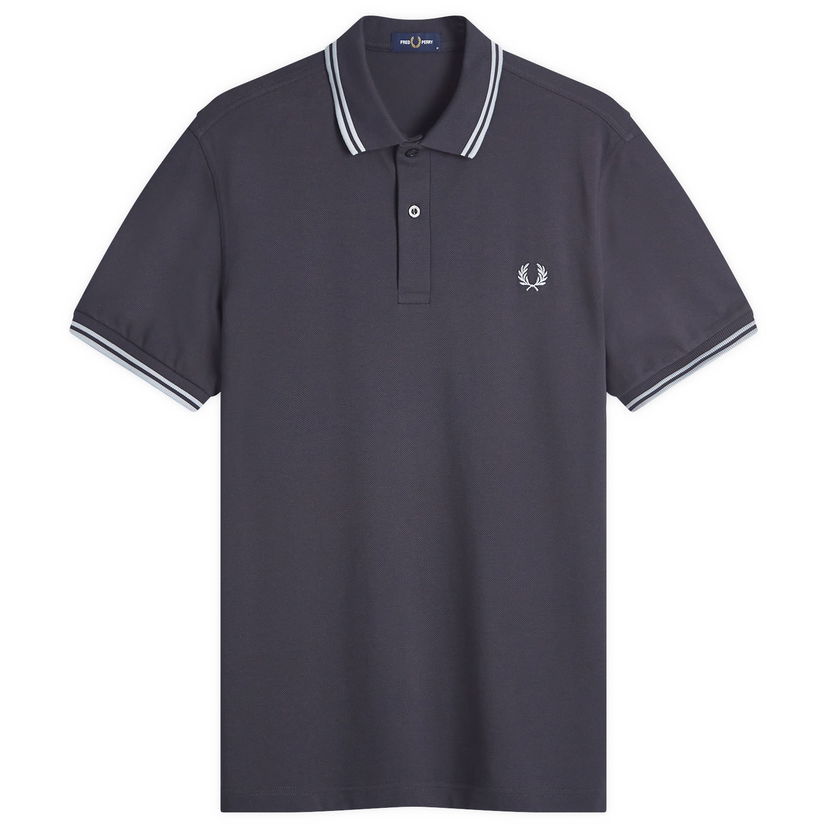 Поло тениска Fred Perry Polo Shirt With Twin Tipped Сиво | M3600-W97