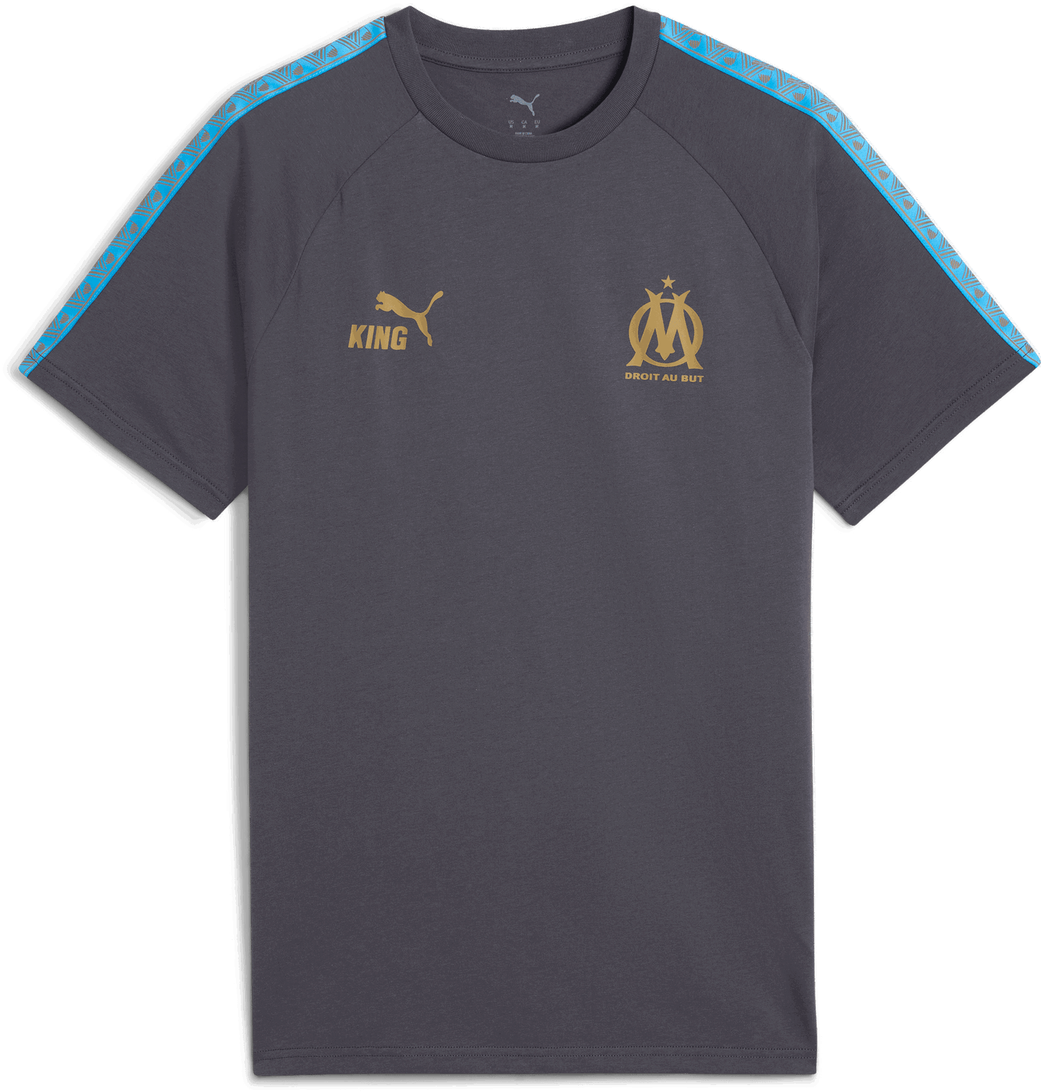 Тениска Puma Olympique de Marseille KING T-Shirt Сиво | 781588-19, 0