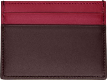 Портфейл Dolce & Gabbana Dolce&Gabbana Calfskin DG Logo Card Holder Бургунди | BI0330 A9M75, 1