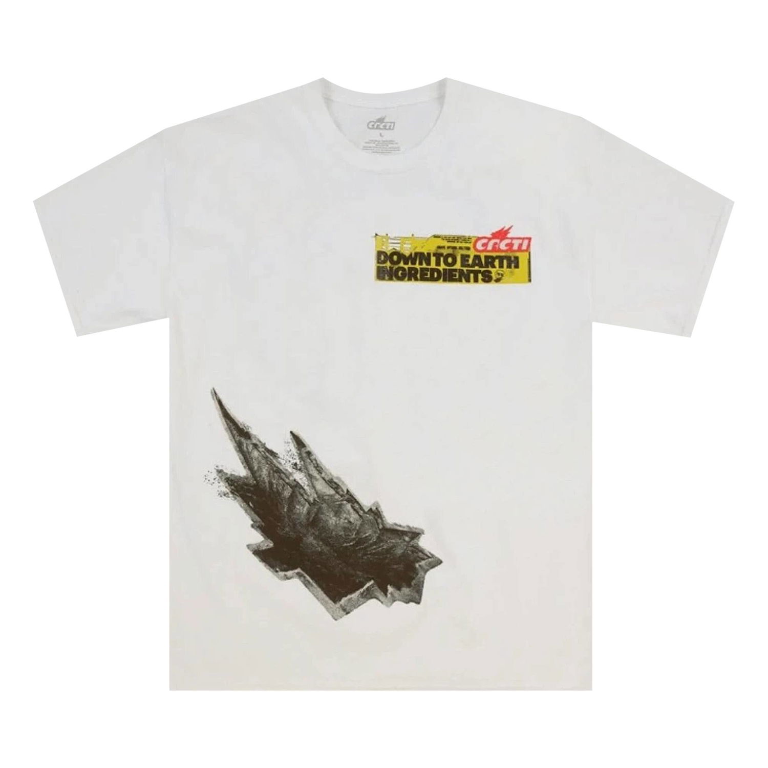 Тениска Cactus Jack by Travis Scott Brace For Impact Tee Бяло | CACT SS13 WHIT, 1