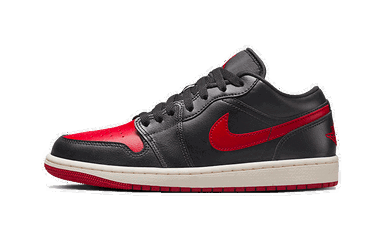 Кецове и обувки Jordan Air Jordan 1 Low "Bred Sail" W Червено | DC0774-061, 3