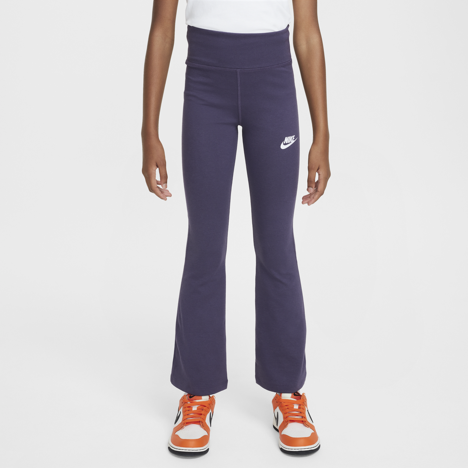 Клинове Nike High Waisted Flared Leggings Лилаво | FZ5585-573, 0
