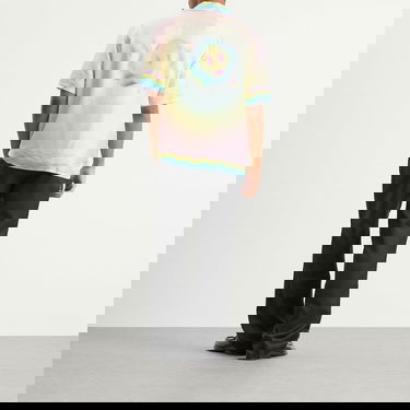 Риза Casablanca For The Love Of Dance Pastel Gradient Wave Cuban Collar Shirt Многоцветен | M-SP26-SH-003-03, 4