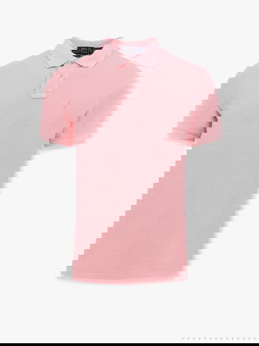 Поло тениска Polo by Ralph Lauren Polo Ralph Lauren Slim Fit Polo Shirt Розово | 710969626005, 0