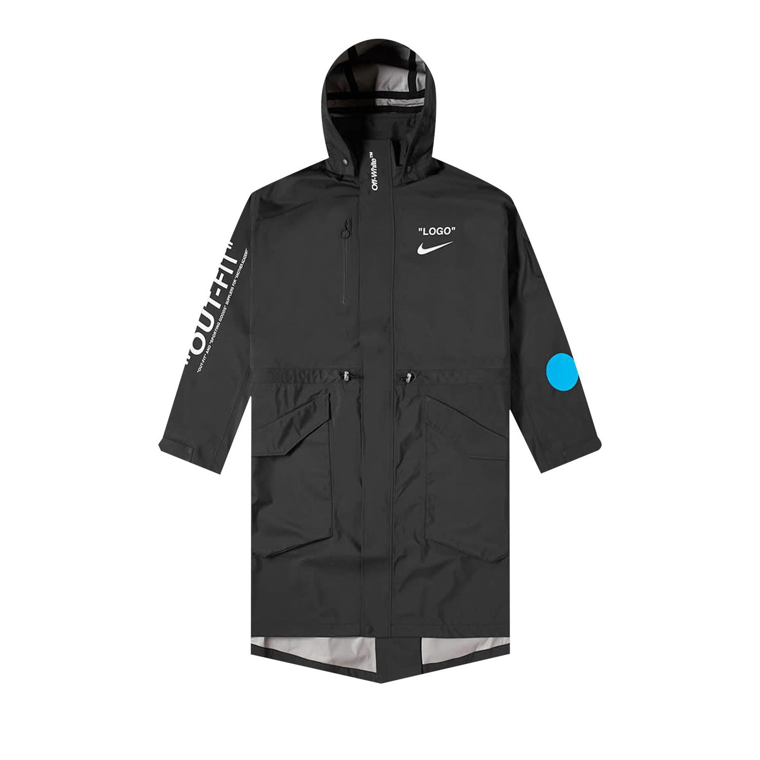 Парка Nike Nikelab x Off-White Mercurial NRG X Jacket Черно | AA3256 010, 1