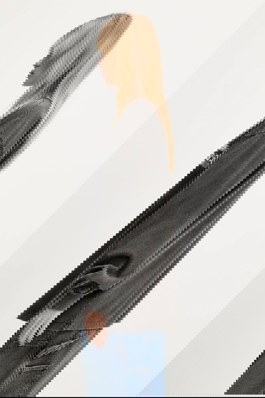 Тениска Aries Aries Aged Ancient Temple Printed Long Sleeve T-Shirt Черно | AR6014103, 1